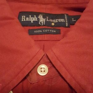 Lot of 3 Polo Ralph Lauren Button down dress shirt